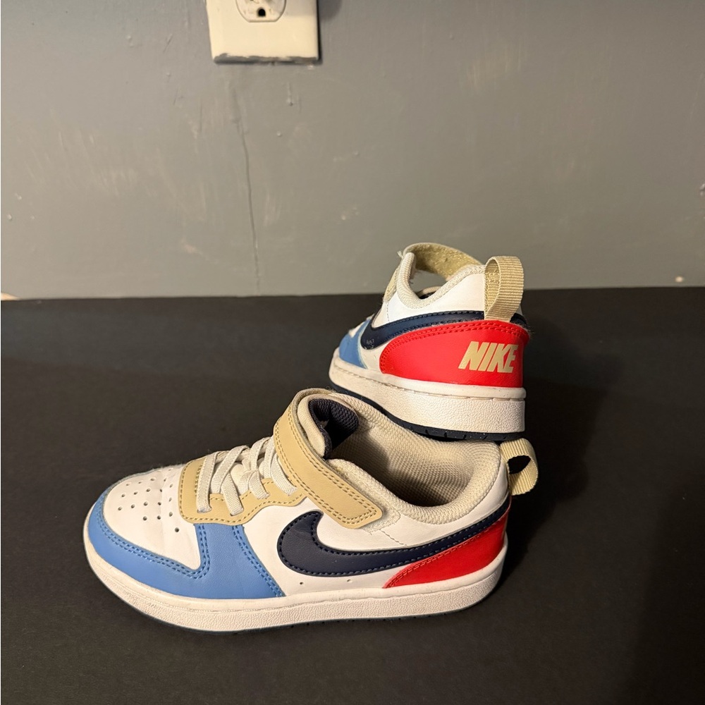 Nike Kids' Blue and Red Sneakers